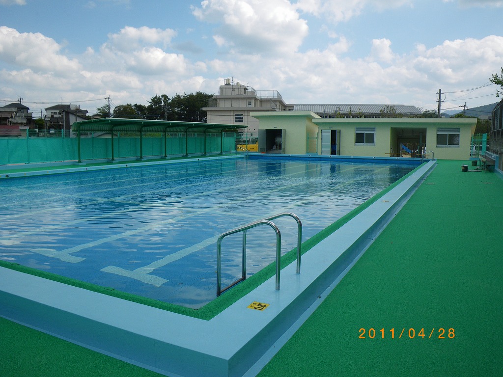 小学校プールろ過設備工事