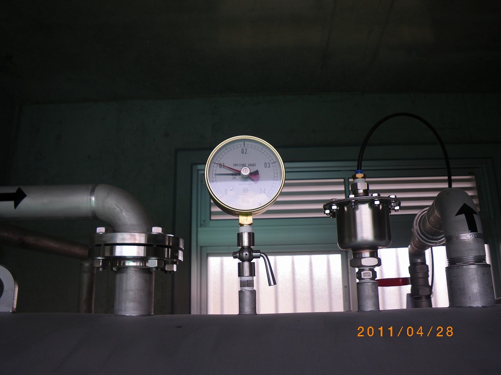 小学校プールろ過設備工事