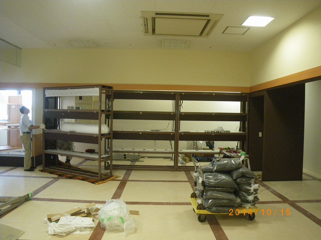 山口県  阿知須まちずくり店舗用水槽設備